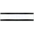 1/2" x 3" Magnetic "C" Channel Label Holder, 25/Pk