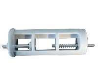 Apollo ABS Toilet Tissue Roller Spindle - 160 Sheets, 1-Ply, Green, Commercial, Holder