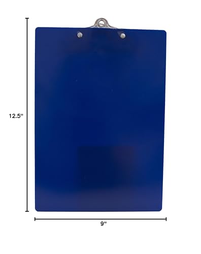 Saunders Recycled Plastic Clipboards, Blue, SAU21602 - color: Blue, size: Pack of 1