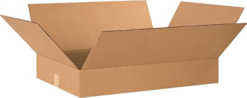 The Packaging Wholesalers 24 x 18 x 4 Inches Shipping Boxes, 20-Count (BS241804)