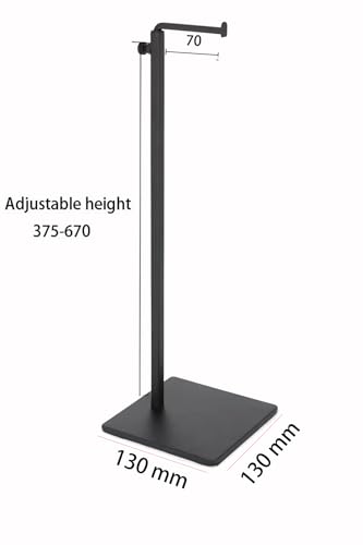 Metal Handbag Display Stand, Adjustable Purse Hook Rack, Bag Organizer Stand (black)