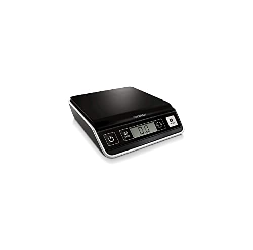DYMO M2 Digital Shipping Scale | 2 kg Capacity USB Mailing Weighing Scale | Compact Size 18.5 cm L x 16.1 cm W x 4.4 cm H - style: m2