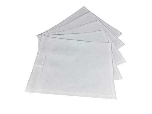 1000 Qty Clear Packing List Enclosed Invoice Envelopes 4.5" x 5.5" Self Sealing Pouches