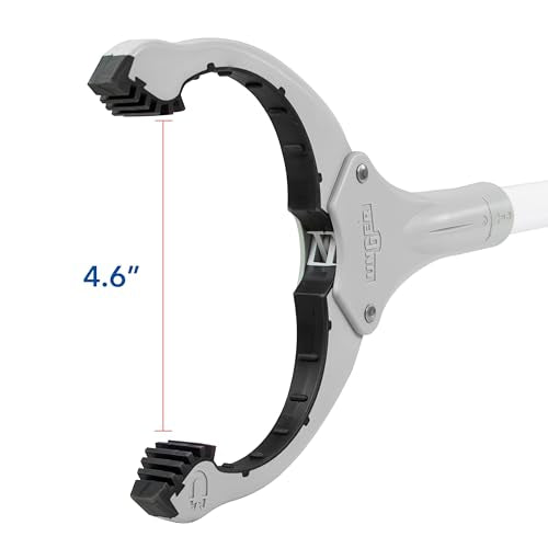 Unger 32” Grabber Plus Reacher Tool and Trash Picker Upper, Built-In Magnet and Economic Grip, Claw Pickup and Yard Clean Up, Reaching Assist for Seniors, Safely Perform Tasks - style: Grabber Plus