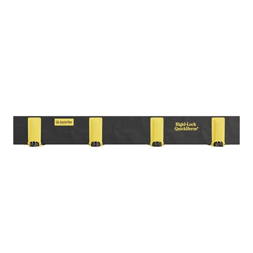 Justrite Rigid-Lock QuickBerm®, 6' x 8' x 12" - size: 6' x 8'