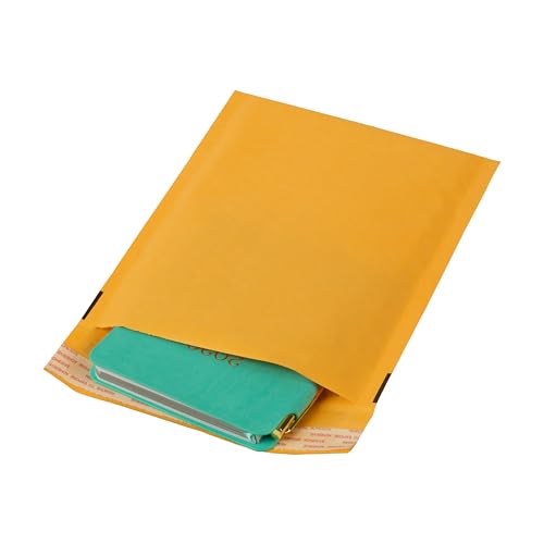 Duck Brand #0 Kraft Bubble Mailer, Manila, 6 inch x 9 inch, 25 Pack - size: 6" x 9"