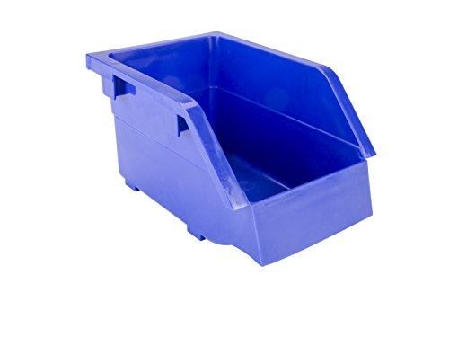 TLPB05 90 Parts Bin Shelving Storage Organizer with Locking Wheels for Shop Garage and Home