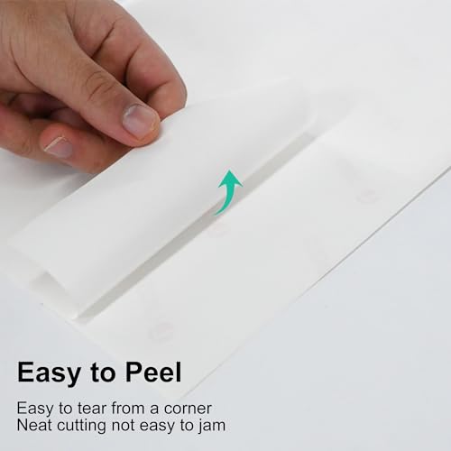 LLIKED Half Sheet Shipping Label, 60 Labels, 5.5 x 8.5,30 Sheets - size: 8-1/2"×5-1/2" - 2 UP, style: 30 Sheets