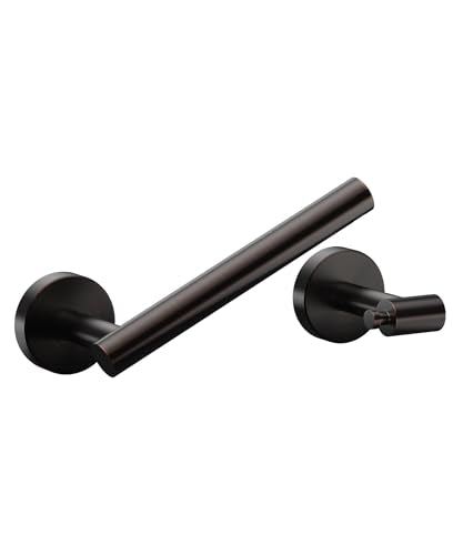 FORIOUS Commercial Toilet Paper Holder Wall Mount Bathroom Tissue Holder - color: Oil Rubbed Bronze