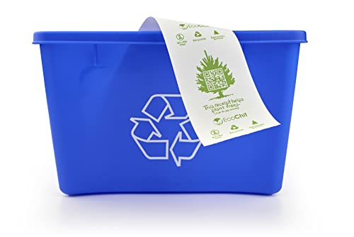 Phenol-Free Thermal Receipt Paper Rolls, 3 1/8" x 200', Pre-Printed Eco-Friendly Message, Every Case Plants Two Trees, Case of 25 - size: 3 1/8" x 200' (25 rolls)