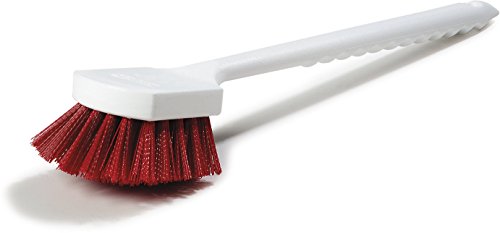 SPARTA 4050105 Utility Scrub Brush, 20" x 3", Red