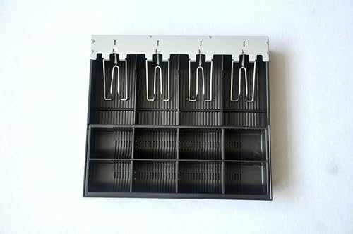 HK SYSTEMS Till for 16" POS Cash Drawer (ASIN : B078SH42KB) & Push Cash Drawer (ASIN : B077SXK8FC) only - 4 Bill / 8 Coin for Canada - size: 03. For 16" 4B/8C