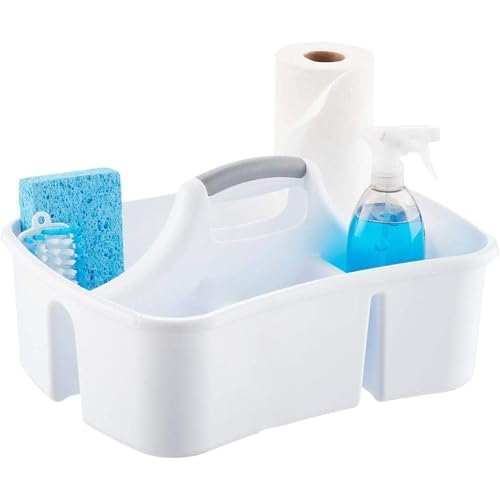 JOEY'Z Extra Large 5 Gallon Divided Cleaning Caddy Organizer with Handle