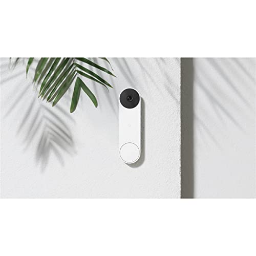 Google Nest Doorbell (Battery) - Snow - color: Snow, style: Battery