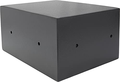 Barska Key Lock Depository Drop Safe – Steel Lock Box with Drop Slot, Anti-Fishing Baffle, for Cash, Receipts, Keys & Valuables – Ideal for Business & Office Use - style: Dual Key Standard