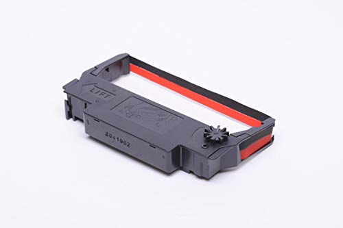 Travis Technologies Compatible Printer Ribbon Replacement for 36 SNBC BTP-M300 Impact POS Bar & Kitchen Receipt Printer Ribbons - Black/Red