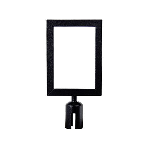 Retractable Stanchion, 6 SPECIALTY Posts + Signframe, 36" Ht, 78" Special Event & Holiday Theme Belt + Bonus Replacement Cassettes + Wall Receiver (WHT Post/Red Belt) - color: Wht Post/Red Belt