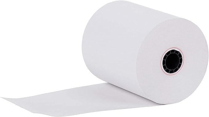 (4 Rolls) 3" x 165' 1 Ply Bond (Non –Thermal Kitchen Printer Paper) POS Receipt Cash Register For Star SP700 SRP275 SMP200 TMU200 MP500 NCR 2174 XR200 IMPA - size: Pack of 4