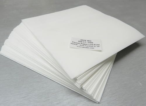 Tissue Paper Anti-Tarnish Jewelry Wrapping Sheets 6"x6" Lint Free Tissue 1 Ream (480 Total Sheets)