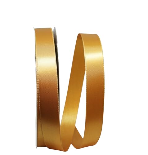Reliant Ribbon 5000-928-05C Double Face Satin Allure Dfs Ribbon, 7/8 Inch X 100 Yards, Old Gold - color: Old gold, size: 7/8 Inch X 100 Yards