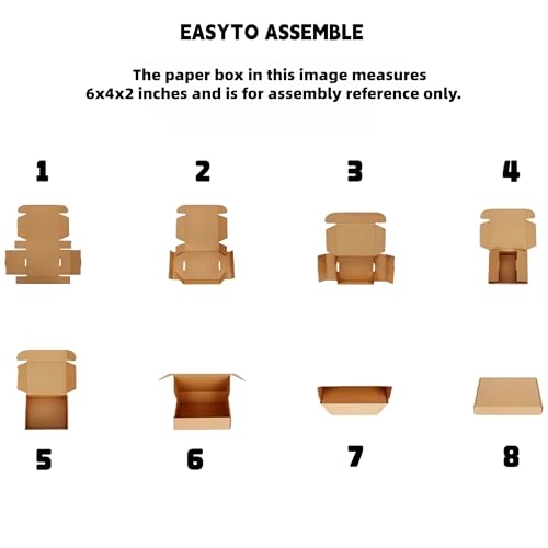 Small Cardboard Boxes 3x3x3 inches Double Wall Mini Mailing Box 20 Pack