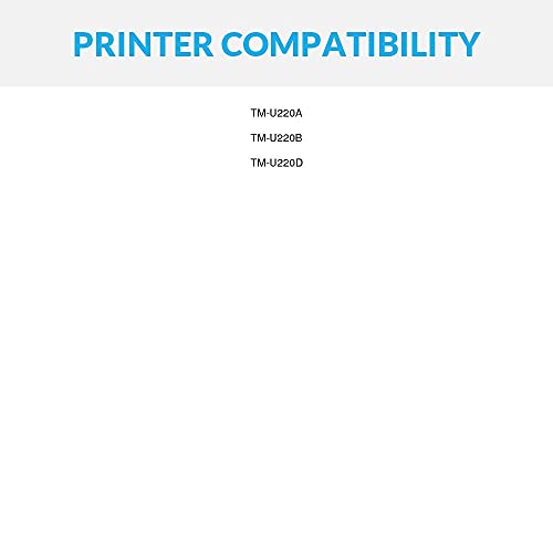 Speedy Inks Compatible POS Ribbon Replacement for Epson ERC-34BR (Black & Red, 6 Pack)