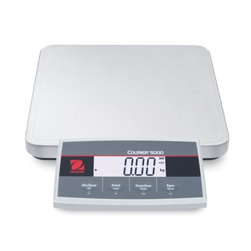 Ohaus i-C52M50R Courier 5000 Shipping Scale, 100 lb x 0.05 lb, 12.6 in x 13 in