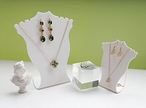 small clear display riser, Acrylic block for jewelry selling, transparent earring ring display riser for Closet Show【1.97 L x1.97 W x1.97 H inch】 - size: 1.97 L x1.97 W x1.97 H inch