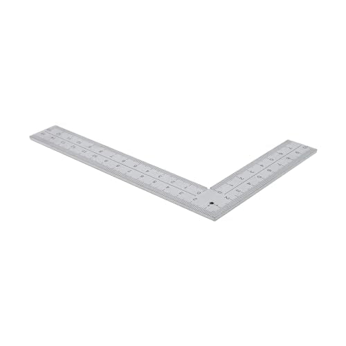 T Tulead L Shaped Ruler 10×15cm Measuring Ruler - size: 5.9 Inch × 3.9 Inch