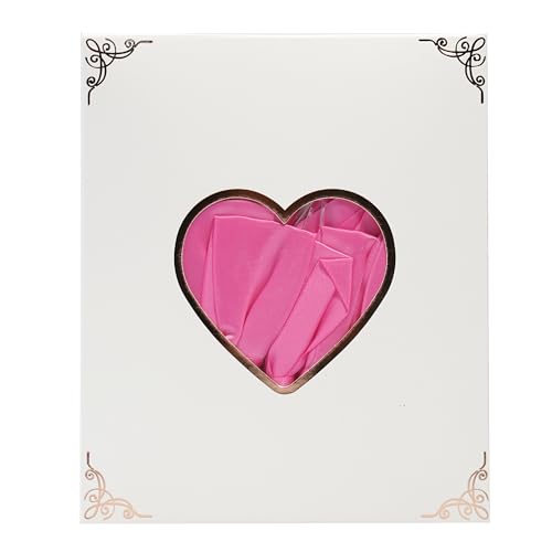 Hot Pink Satin Ribbon Twist Tie Gift Bows 5 Inch 36 Pack - color: Hot Pink
