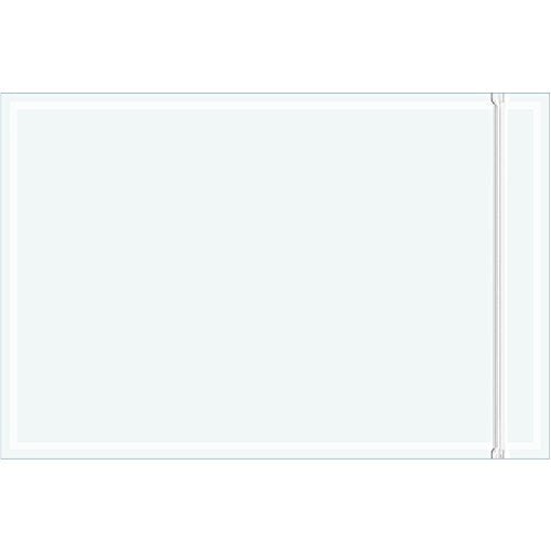 Clear Adhesive Side Loading Packing List Document Envelopes, 4" x 6" Resealable Pouch for Attaching Packing Slips, Invoices and Important Papers to Packages, Shipments and Mailings (Pack of 1000) - size: 4 x 6"
