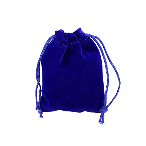 Palmhomee Pack of 48 3x4 Inch Velvet Drawstring Bags Gift Bag Velvet Pouch For Jewelry Wedding and Party Favor (Royal Blue) - color: Royal Blue
