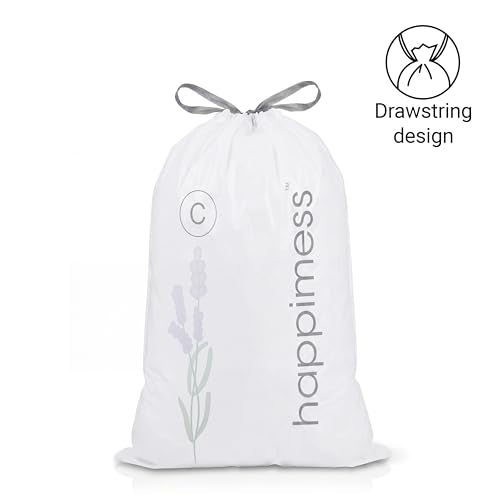 happimess Douglas 20-Count Lavender 13.2 Gal Trash Bags, White - color: White (Lavender Scented), size: 20 Count (Pack of 1)