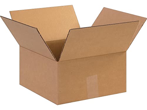 Shipping Boxes 12 x 12 x 6, 32 ECT Rated, Kraft 121206