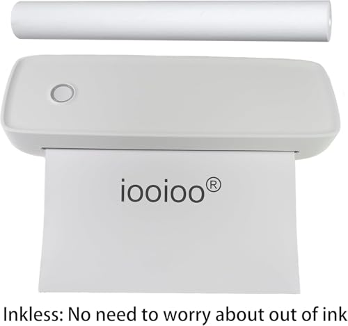 8 rolls (about 200 pages), thermal printer paper 8.5 x 11, letter, rolled, 3 proofing, not quick dry for pen, BPA free. For IOOIOO, Peripage, Munbyn, Jadens, Hprt, Phomemo…(lasting 10-15 years) - size: Letter, 8 rolls, 10-15 years