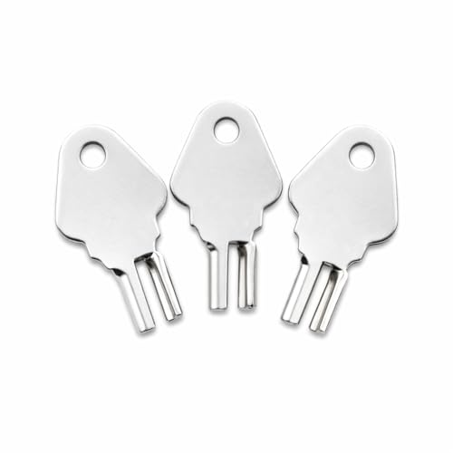 1200 Dispenser Key Replacement, 3-Pack, Compatible with Baywest 1200 Toilet Paper, Paper Towel and Liquid Soap Dispensers - size: BAYWEST1200(3PK)