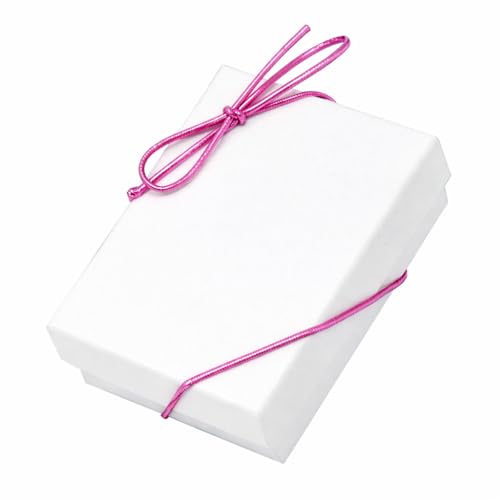 Mandala Crafts 4.5 Inch Pink Pre-Tied Stretch Loops for Gift Wrapping - color: Pink, size: 4.5 Inches