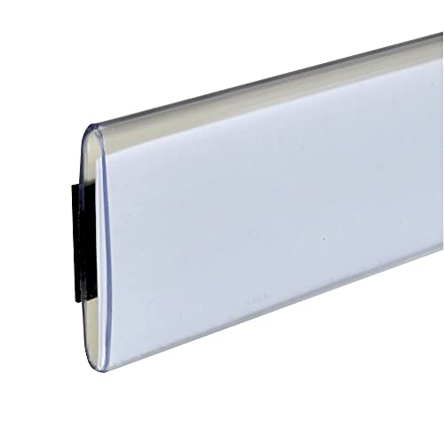 C-Line Magnetic Shelf/Bin Label Holders, 2 x 6, 10/Box (87247) - size: 2x6 Inches