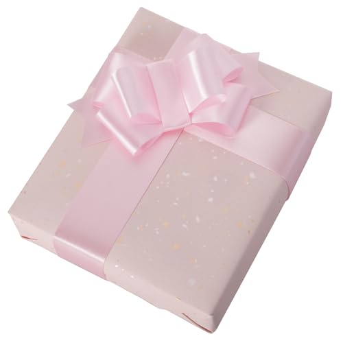1-1/2 Inch Light Pink Ribbon 50Yards – Perfect for Gift Wrapping - color: Light Pink, size: 1-1/2"