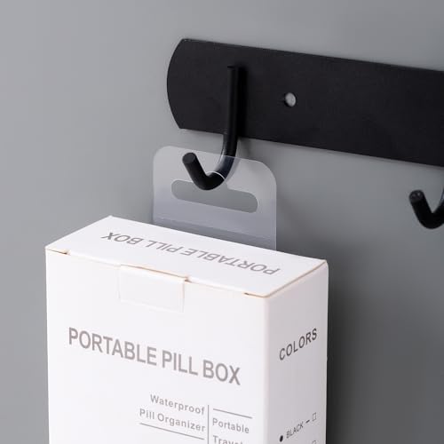 800 Adhesive Hanging Tabs Self Adhesive Wide Slot Hole 1.77x1.57Inch