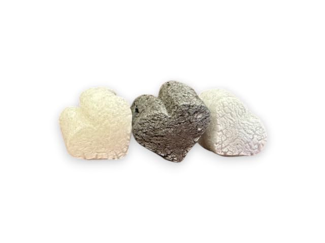 FunPak MiniPack Plant Based Biodegradable Packing Peanuts 0.60 cu ft Bag Compostable (Black and White Hearts) - style: Black and White Hearts