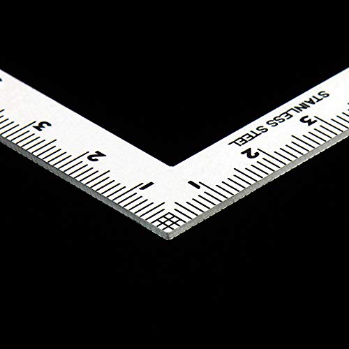 Shinwa Sokutei 12101 Curb Scale, Small, Three-Dimensional Stainless Steel, 3.9 x 2.0 inches (10 x 5 cm), Front and Back Equal - style: 3-Dimensioner Stainless Steel 3.9 x 2.0 inches (10 x 5 cm), Same Face and Back