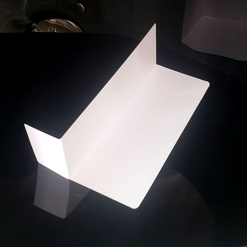 20 Pcs 30 * 12CM 1MM Separator Shelf Dividers Warehouse Shelf Isolation Board PVC Shelf Label for Supermarket Clothing Cabinet Storehouse Shelf, White - size: 30 * 12CM+9 * 6CM 1MM