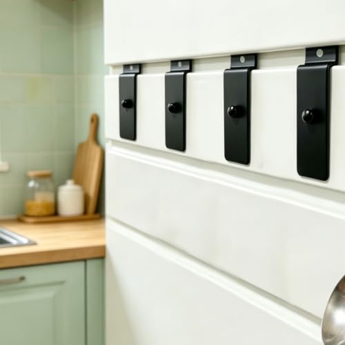 12Pcs Utility Hooks, Heavy Duty Black Metal Slatwall Hooks, Slatwall Accessories for Kitchen Peg Board, Panel Wall Hangers, Gridwall Hooks for Commercial Office Display Picture Photo Painting