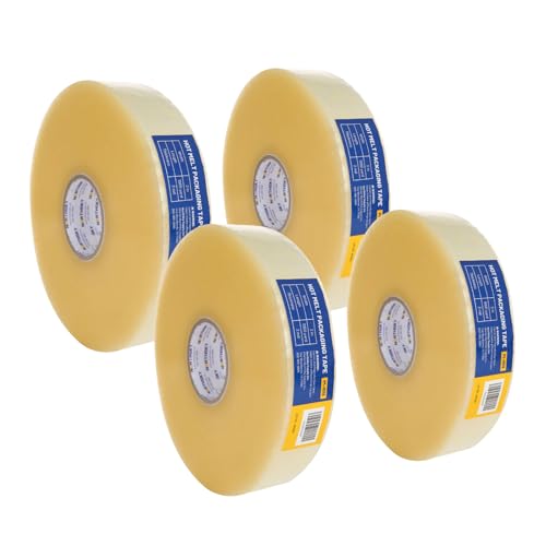 NORTHSKY Bulk Packing Tape, 4 Rolls Clear Packing Tape 2 Inch Wide x 1000 Yards Each, 2 Mil Heavy Duty Shipping Tape, Packaging Tape for Boxes, Carton Sealing, Moving, Warehouse, Storage, Shipping - size: 2 inches x 2 mil