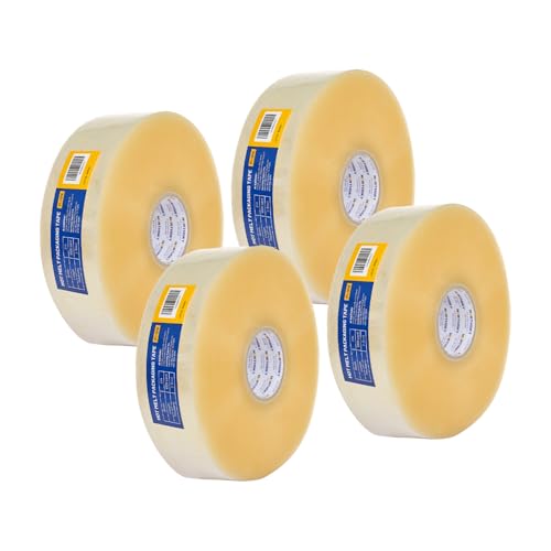 NORTHSKY Bulk Packing Tape, 4 Rolls Clear Packing Tape 3 Inch Wide x 1000 Yards Each, 2.6 Mil Heavy Duty Shipping Tape, Packaging Tape for Boxes, Carton Sealing, Moving, Warehouse, Storage, Shipping - size: 3 inches x 2.6 mil