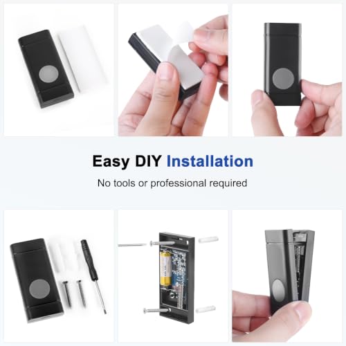 Doorbell Wireless Classroom Doorbell, 1000ft Range for Home/Office/Bedroom - size: 1 Button + 1 Receiver