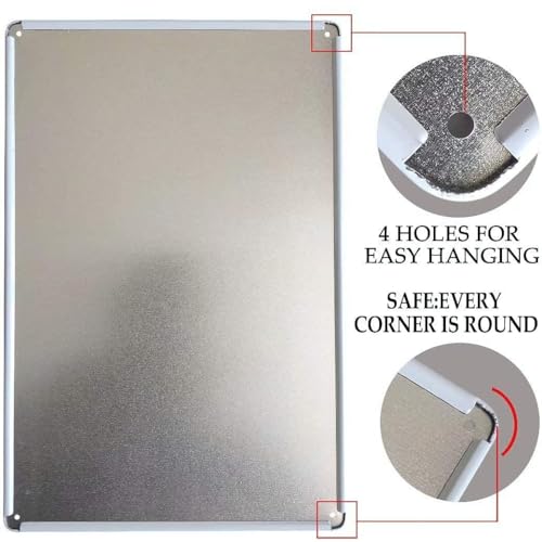 Fire Sign - Carbon Dioxide (Co2) Fire Extinguisher Metal Tin Sign 8x12 Inch – Clear Warning for Home & Business Use - size: 8x12in/20x30cm