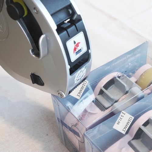 Motex 2 Line Blank Labels, Fits MX-2316NEW - 10,000 White Blank Price and Date Gun Labels - color: White, size: 10 Rolls
