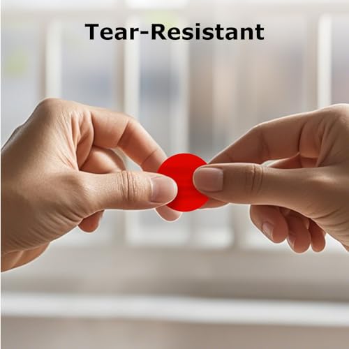 Red Round Stickers 1 Inch Removable Vinyl Dot Labels 350 PCS - color: Red